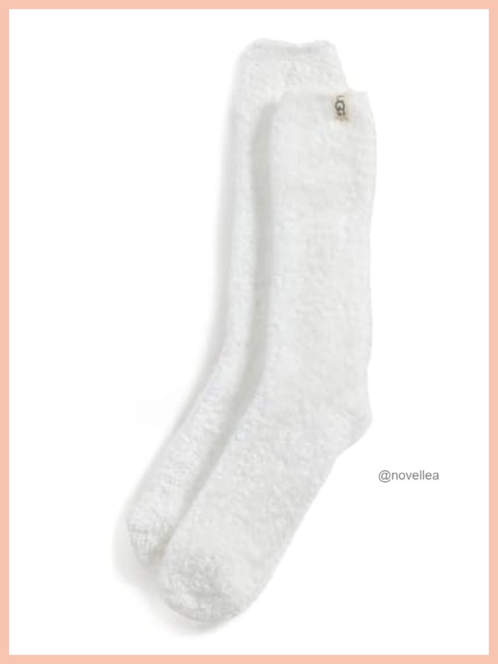 UGG Cozy Crew Sock Soft Twill Tape Logo Casual